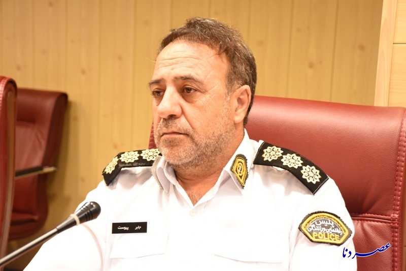 سرهنگ جابر پیوست رئیس پلیس راهور استان
