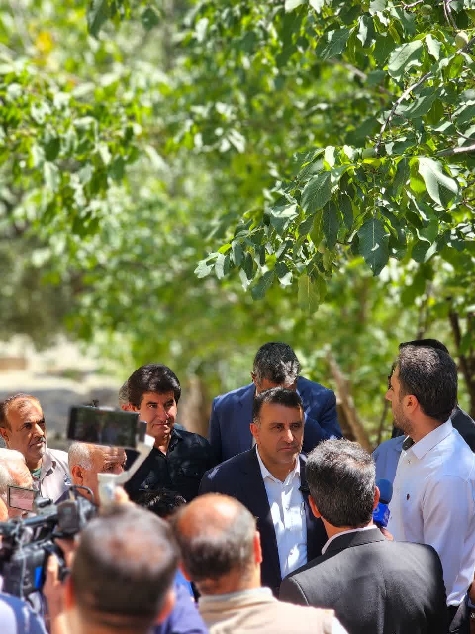 بازدید نماینده بویراحمد دنا و مارگون از پراشکفت