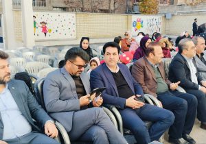 مراسم تجلیل از دانش آموزان معلول آموزش و پرورش استثنایی 