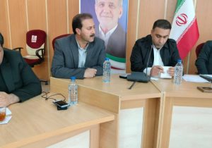 مراسم تکریم از دهیاران روستاهای اقماری