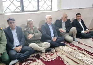 حضور در امام زاده بی بی خاتونین در شهرستان مارگون 