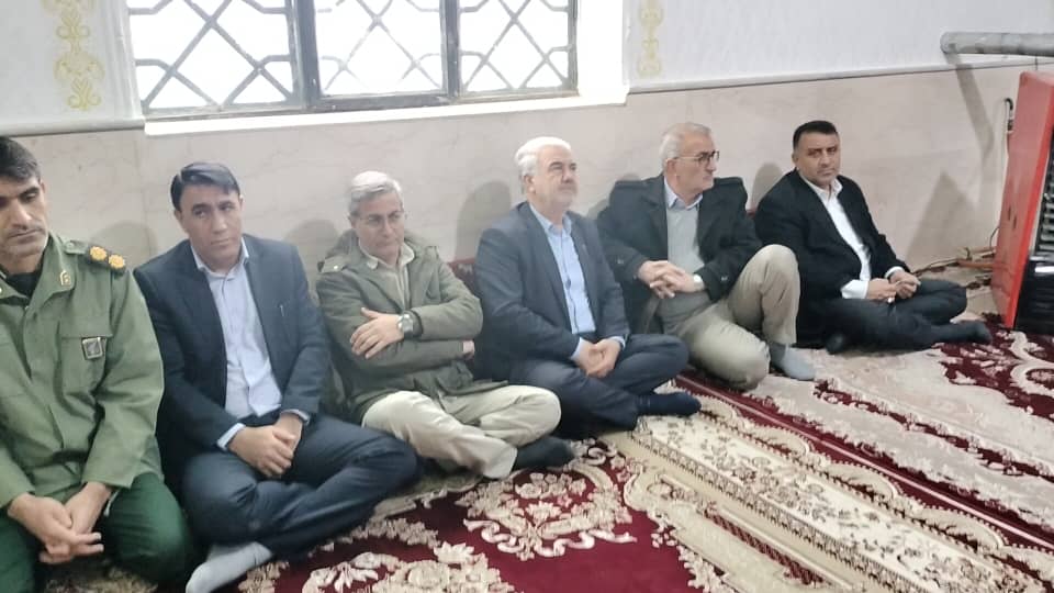 حضور در امام زاده بی بی خاتونین در شهرستان مارگون