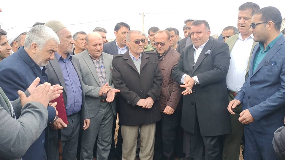 کلنگ زنی هنرستان دوازده کلاسه شهرستان مارگون