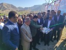 افتتاح طرح تامین آب اراضی تنگ انگشترک گچساران