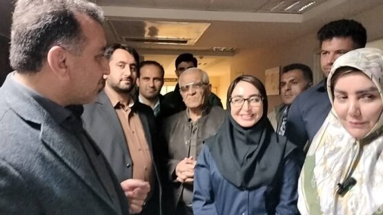 بازدید نماینده مردم بویراحمد دنا و مارگون در مجلس شورای اسلامی از بیمارستان شهید جلیل یاسوج