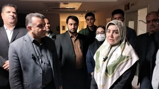 بازدید نماینده مردم بویراحمد دنا و مارگون در مجلس شورای اسلامی از بیمارستان شهید جلیل یاسوج