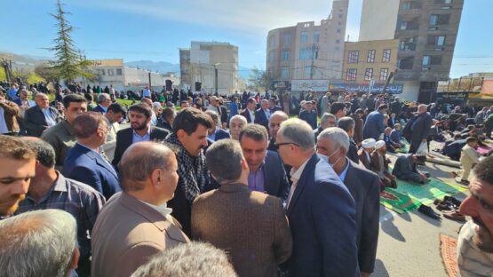 نماز عید سعید فطر در یاسوج 