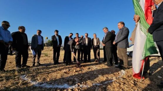 کلنگ زنی کمپ گردشگری رودخانه بشاریاسوج